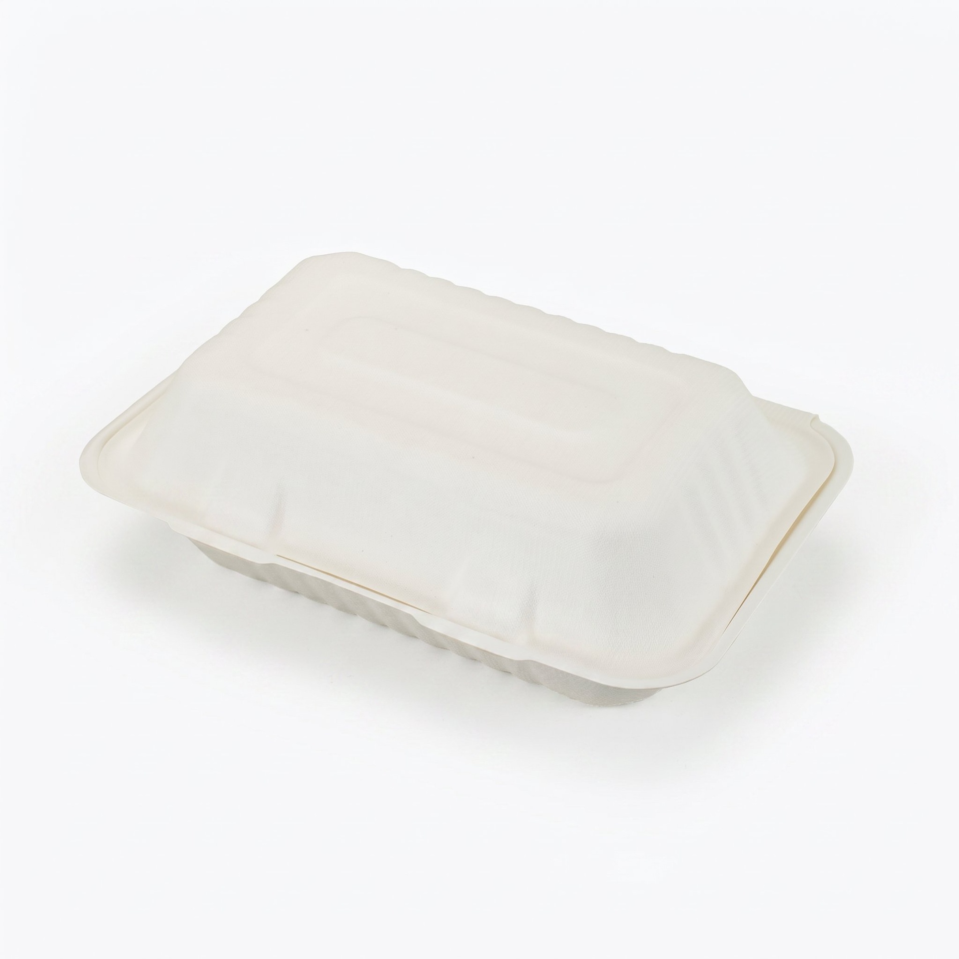 Bagasse 9″x6″ Hot Dog Clamshell
