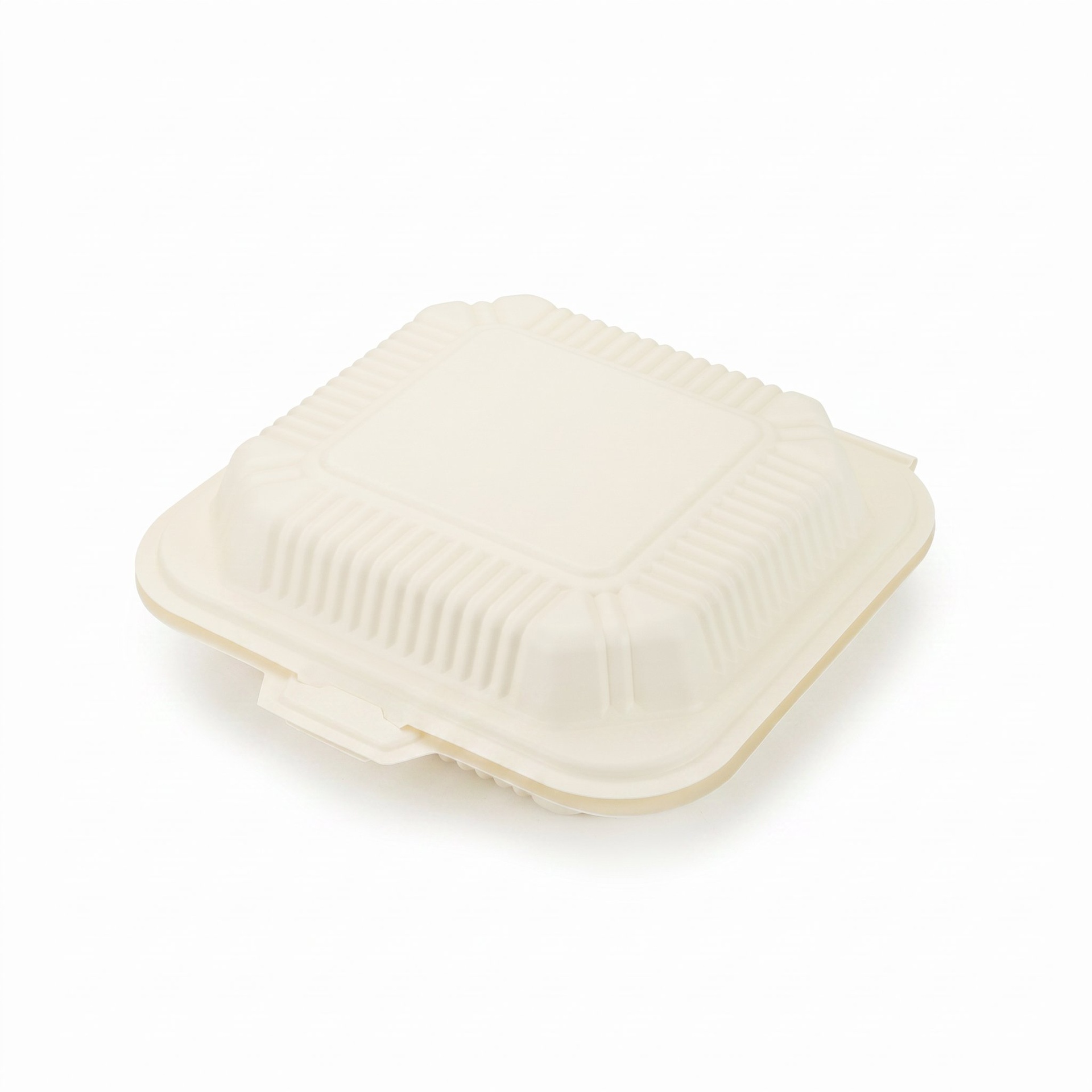 Cornstarch 8″x8″ 3-Comp Clamshell